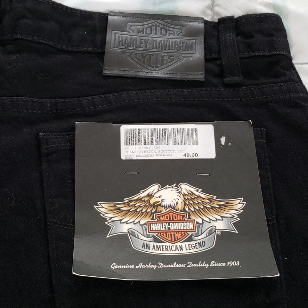 NWT Vintage 2007 Harley-Davidson Jeans Size 16R